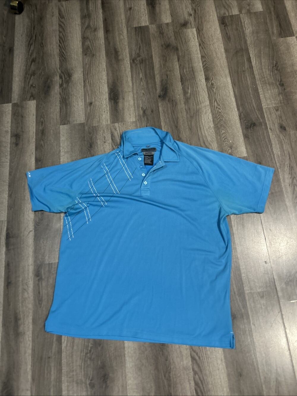 Men’s Hollas Golf XFC XL Blue Polo